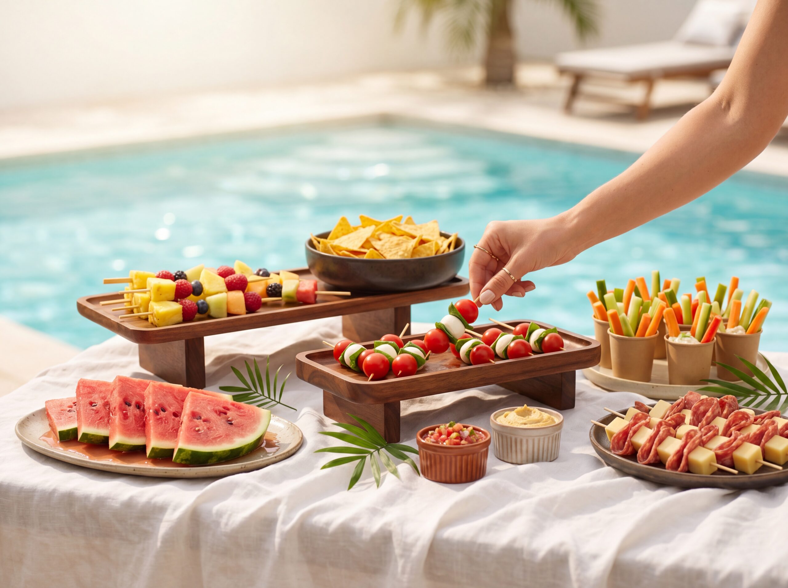 The Best Pool Party Snacks That Won't Melt in the Heat