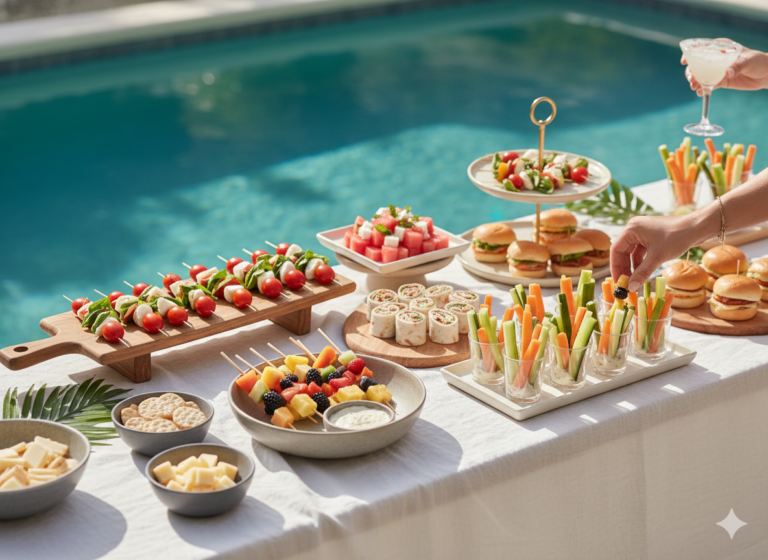 Easy Pool Party Appetizers That Are Simple to Eat Poolside