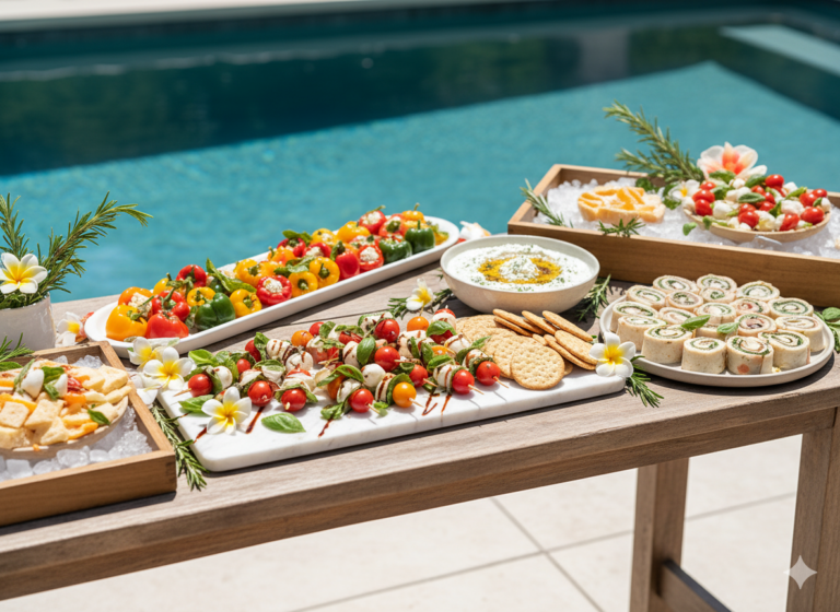 Easy Make-Ahead Pool Party Finger Foods for a Crowd