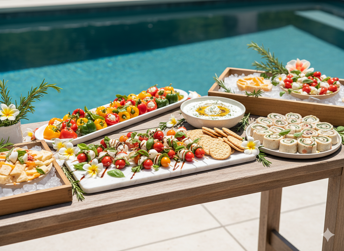 Easy Make-Ahead Pool Party Finger Foods for a Crowd
