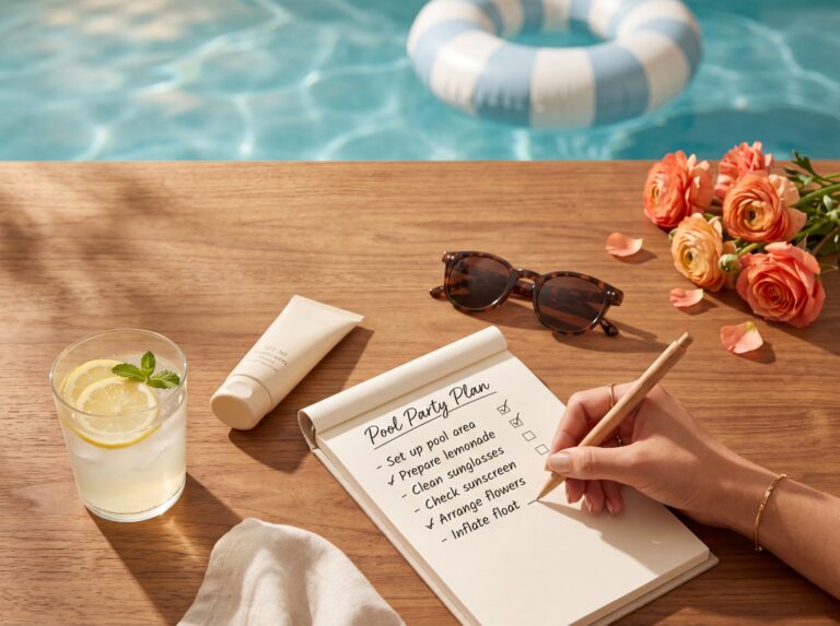 The Ultimate Pool Party Checklist (So Nothing Gets Forgotten)