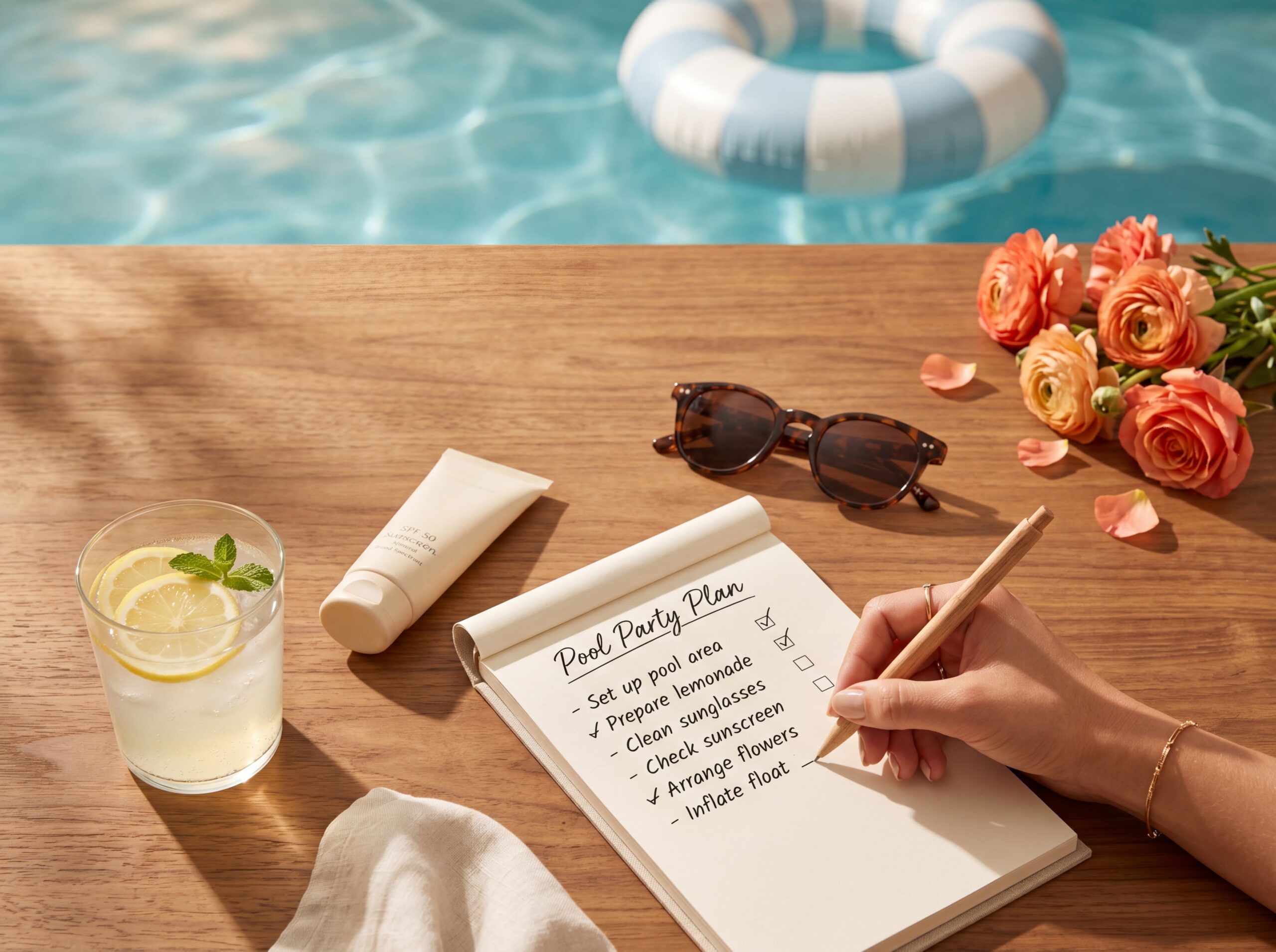 The Ultimate Pool Party Checklist (So Nothing Gets Forgotten)