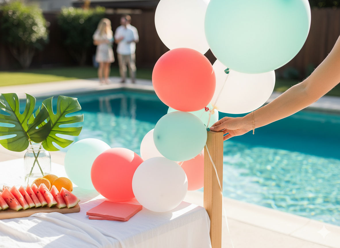 The Best Pool Party Balloon Ideas for Any Theme