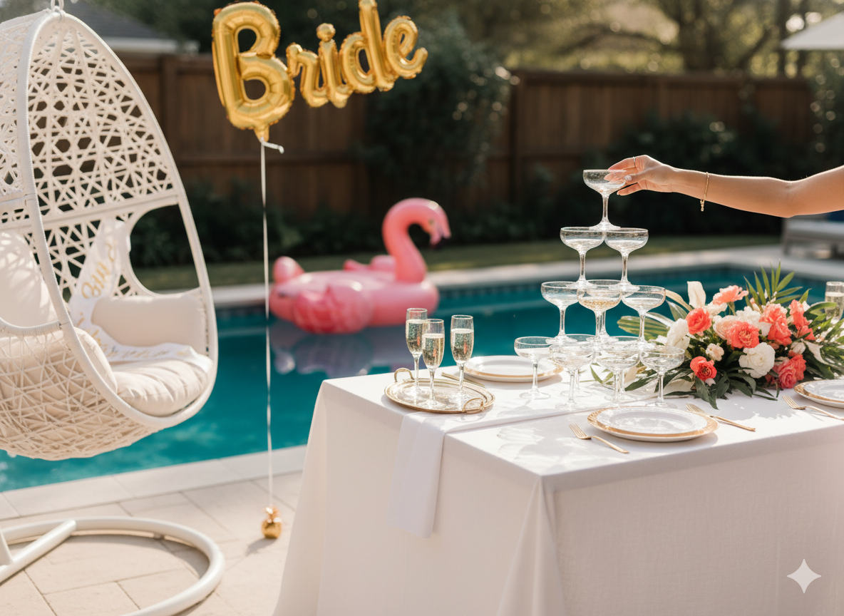 The Perfect Bachelorette Pool Party: Themes, Decor, Food, & More!