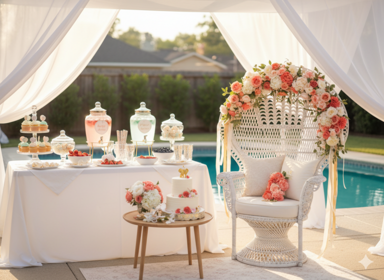 How to Host a Pool Party Baby Shower: The Complete Guide!