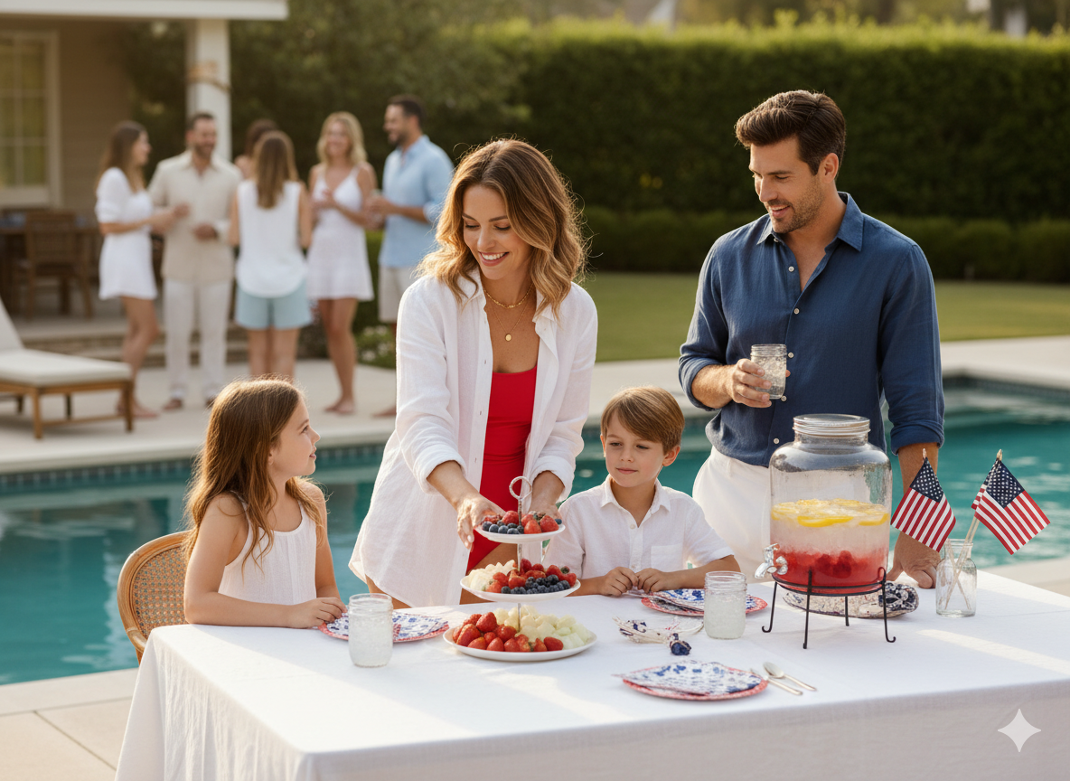 How to Host an Amazing 4th of July Pool Party!