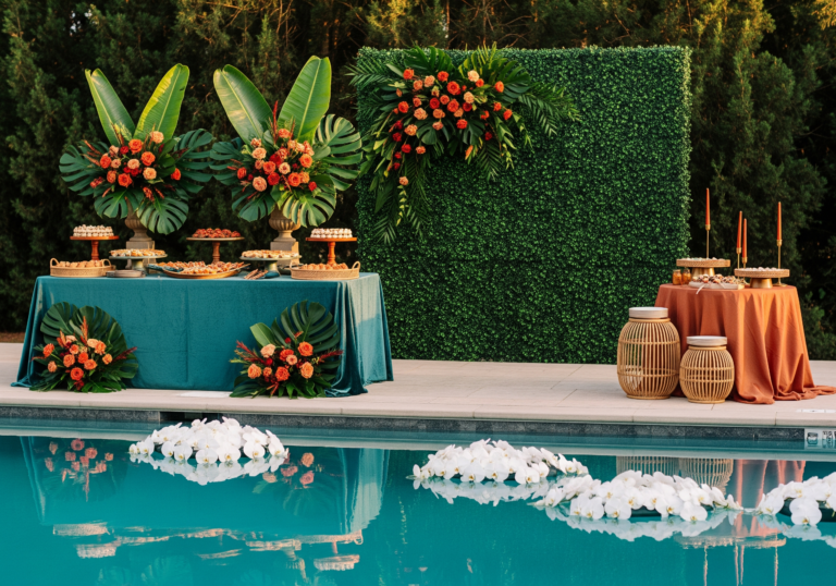 The Ultimate Tropical Pool Party: Classic or Elevated?