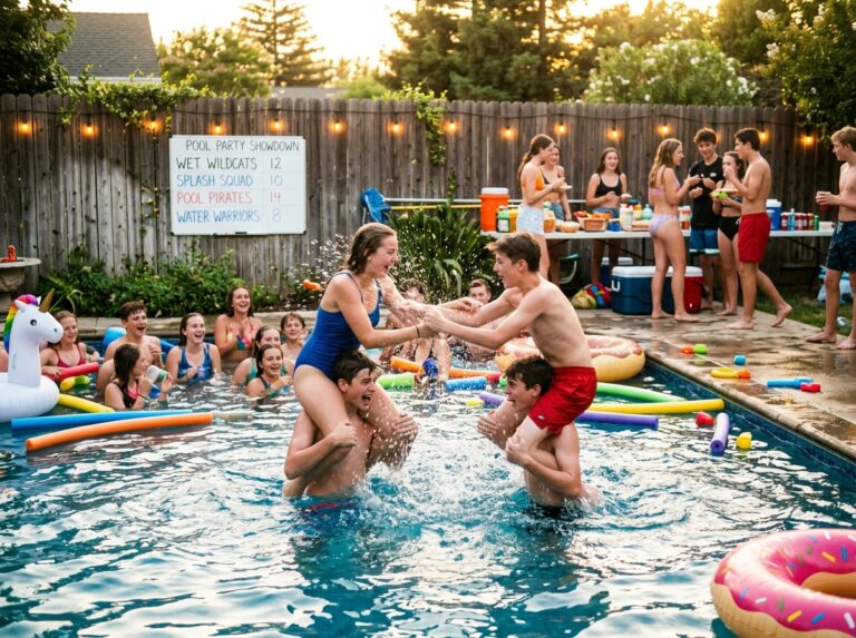 Easy, Engaging Pool Party Games for Teens