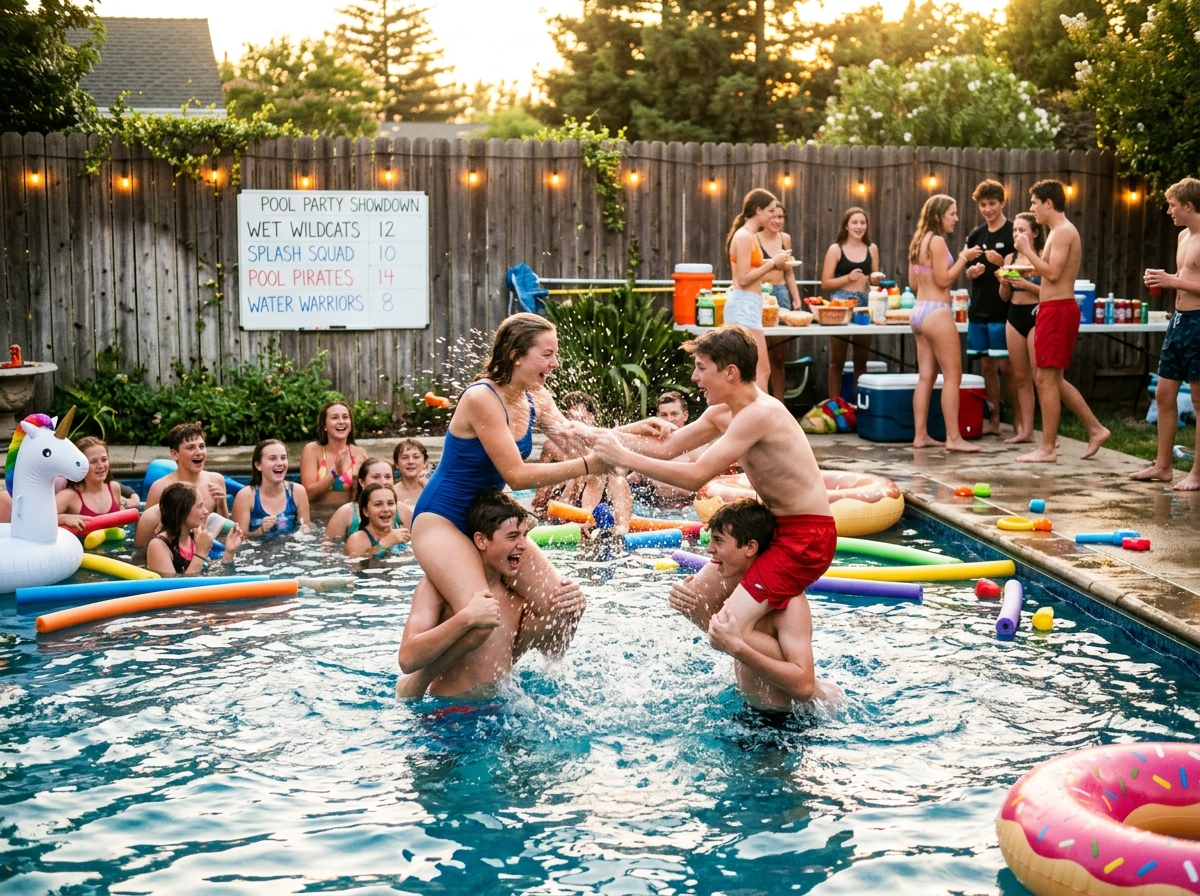 Easy, Engaging Pool Party Games for Teens