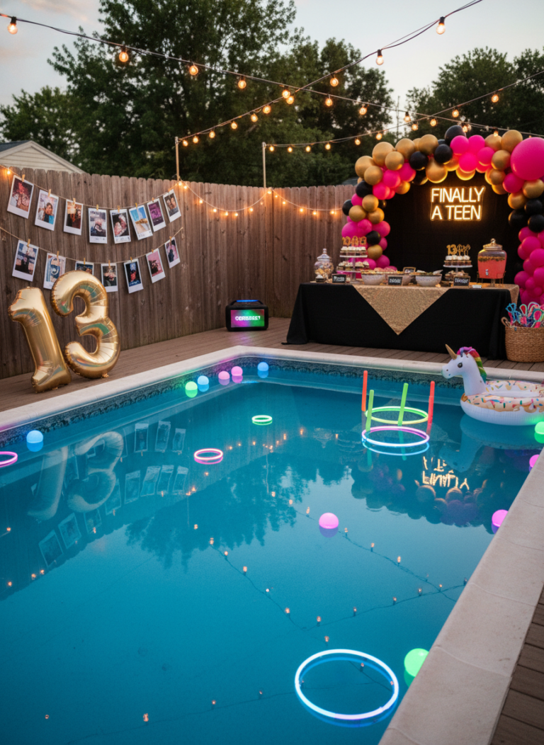 13th Birthday Pool Party: How to Get it Perfectly Right?