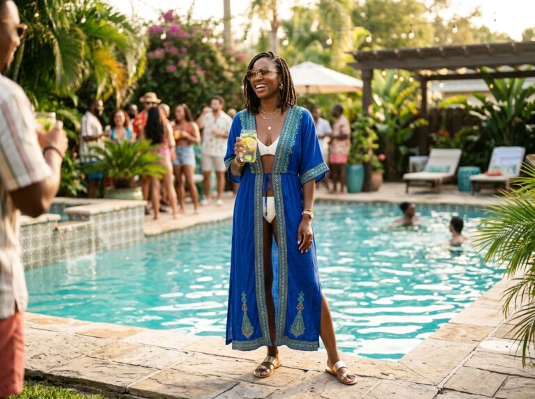 Pool Party Outfit Ideas for Black Women: Stylized & Stunning