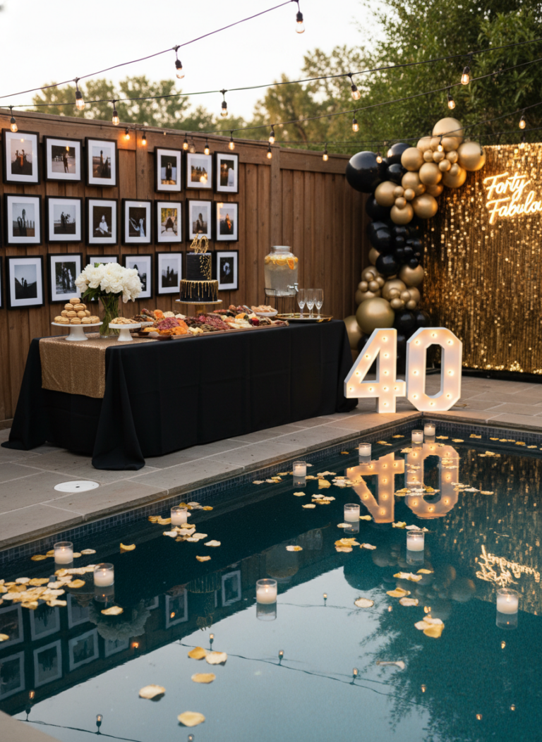 40th Birthday Pool Party: How to Make It an Epic Celebration