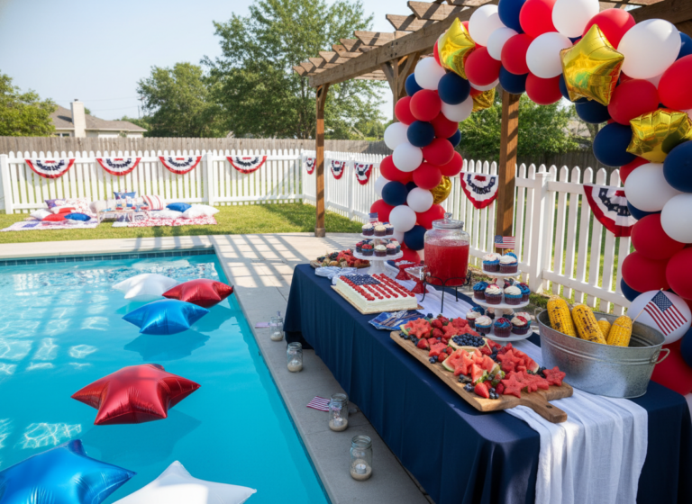 How to Host an Epic 4th of July Pool Party Celebration