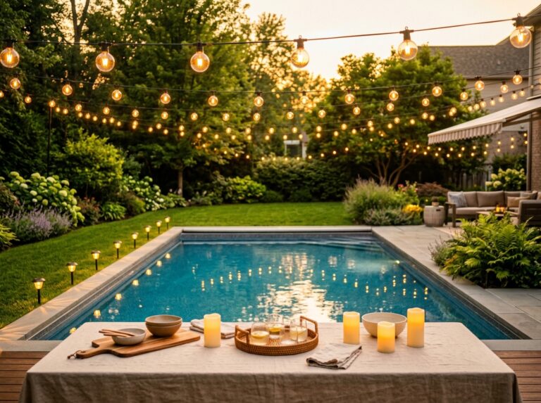 Pool Party String Lights: How Best to Use Them