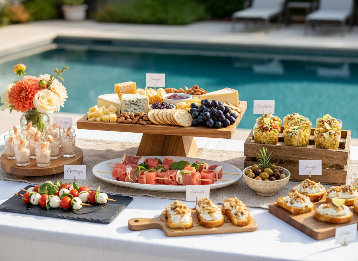 Simple Pool Party Snacks for Adults Worth Making