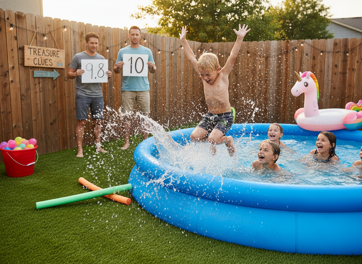 Best Pool Party Games for Kids: for Every Age