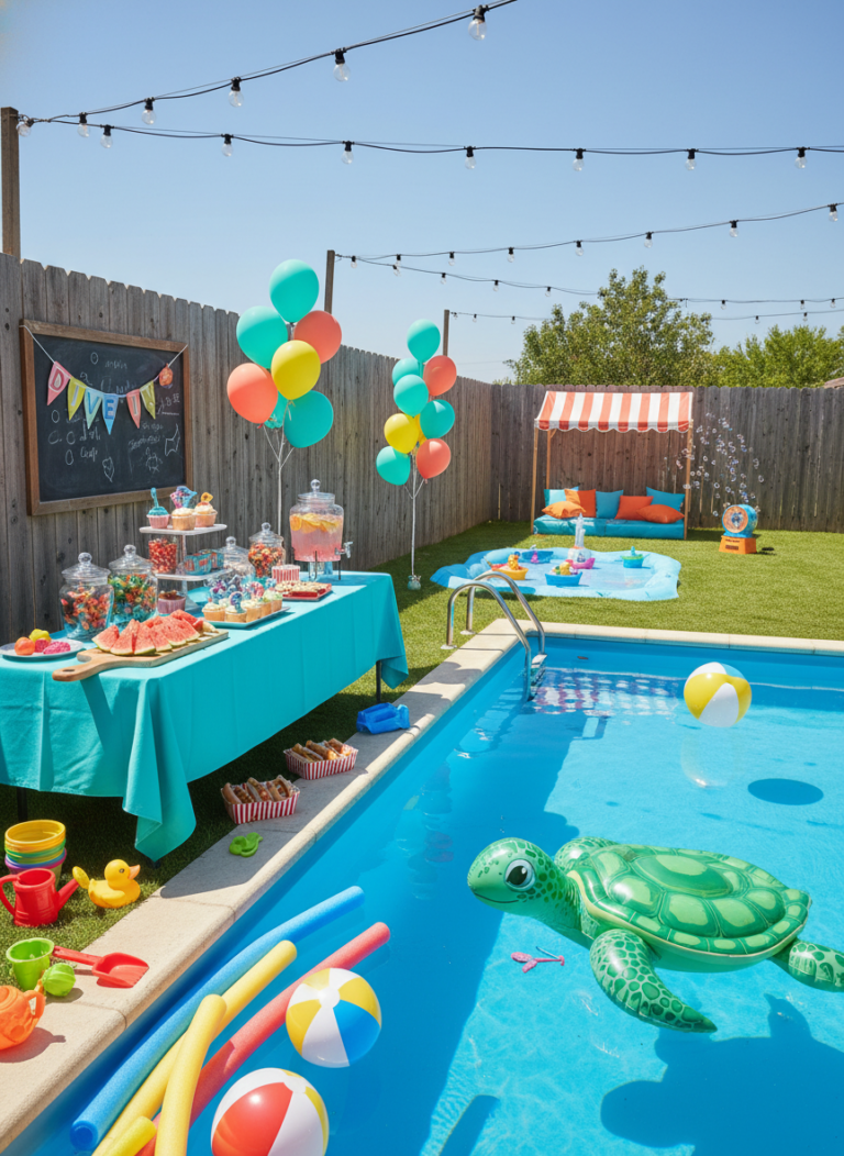 Easy to Host Kids Pool Party Ideas for Every Age