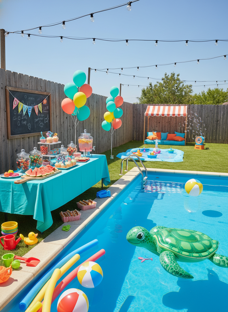 Easy to Host Kids Pool Party Ideas for Every Age