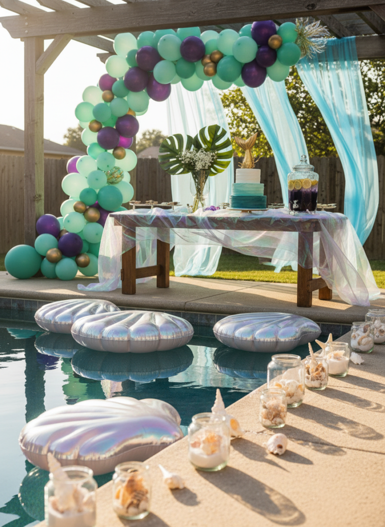 Enchanting Mermaid Pool Party Ideas