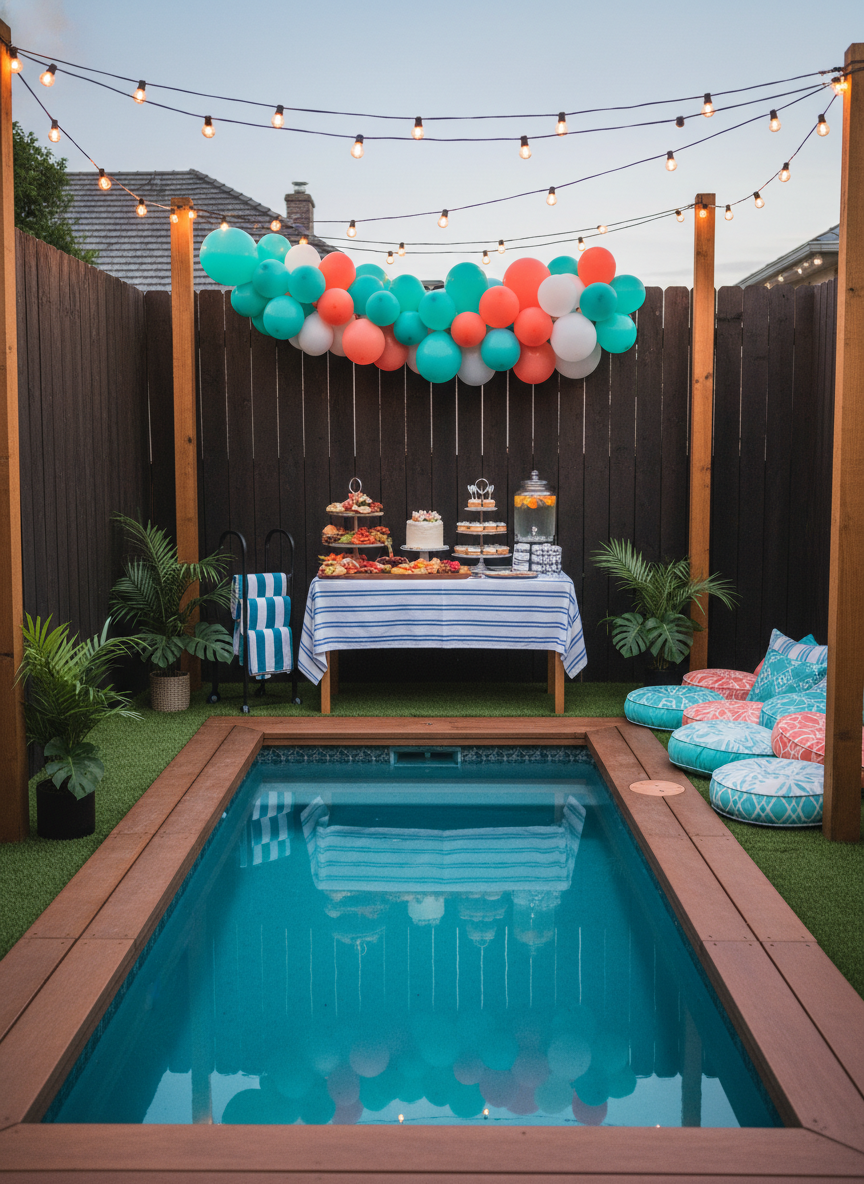 Small Backyard Pool Party: Best Ways to Host One