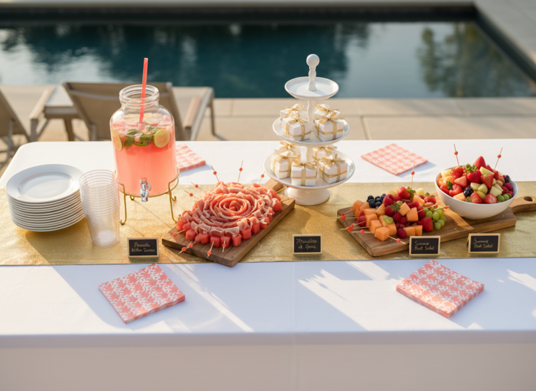 Pool Party Tableware: The Selection That Looks Great