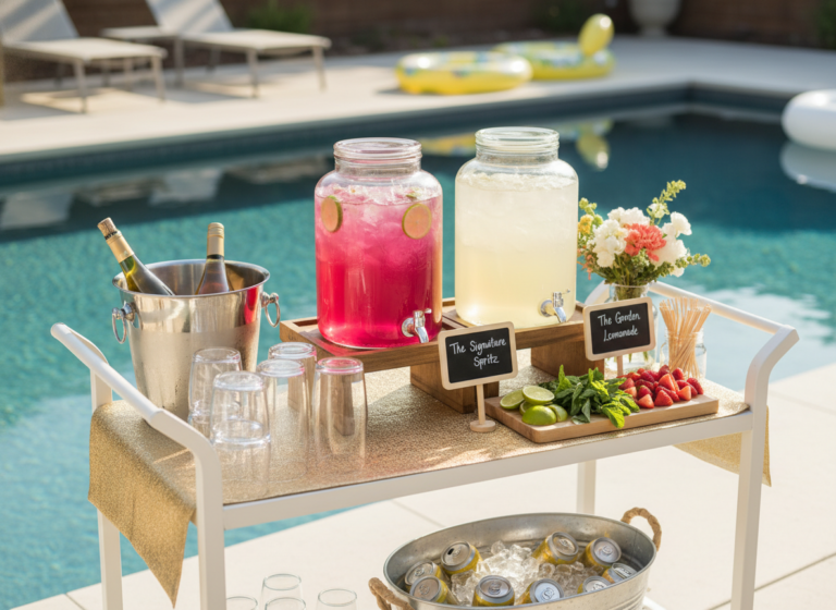 Poolside Bar: The Best Way to Set it Up for a Party
