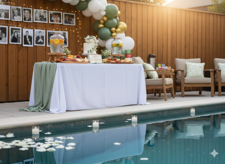 A Retirement Pool Party to Honour Someone Special!